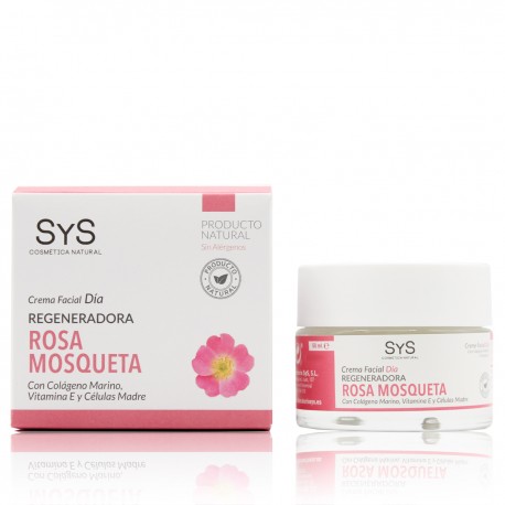 Crema Facial - SYS - Rosa Mosqueta - S&S - 50 ml