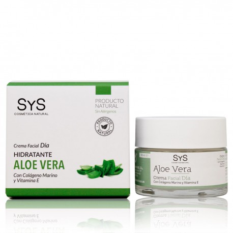 Crema Facial - Aloe Vera - S&S - 50 ml