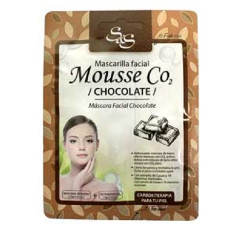 Mascarilla Facial - Mouse CO2 - Chocolate - S&S